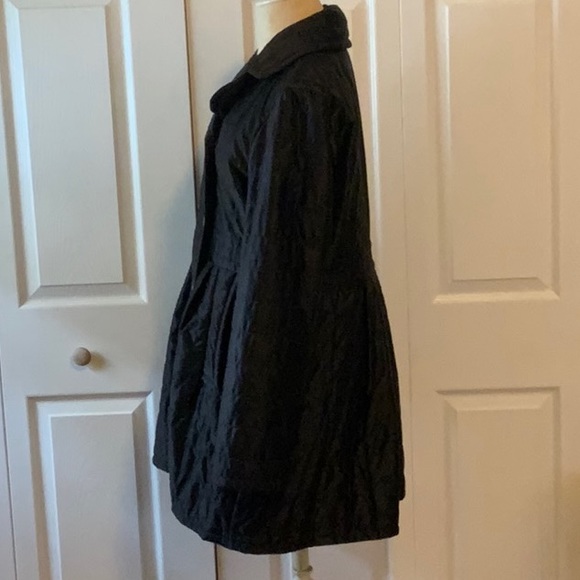 Marc Jacobs- Coat- Black- Large- Double Breasted- Quilted Coat - Picture 7 of 10